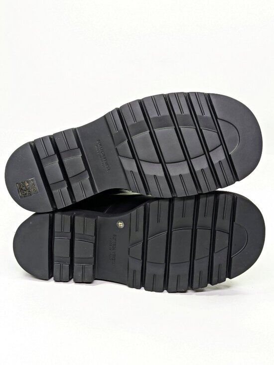 Bottega Veneta Men\'s Lug Sole Combat Boots in Black Leather Size 41 (MSRP $1450) main image 8